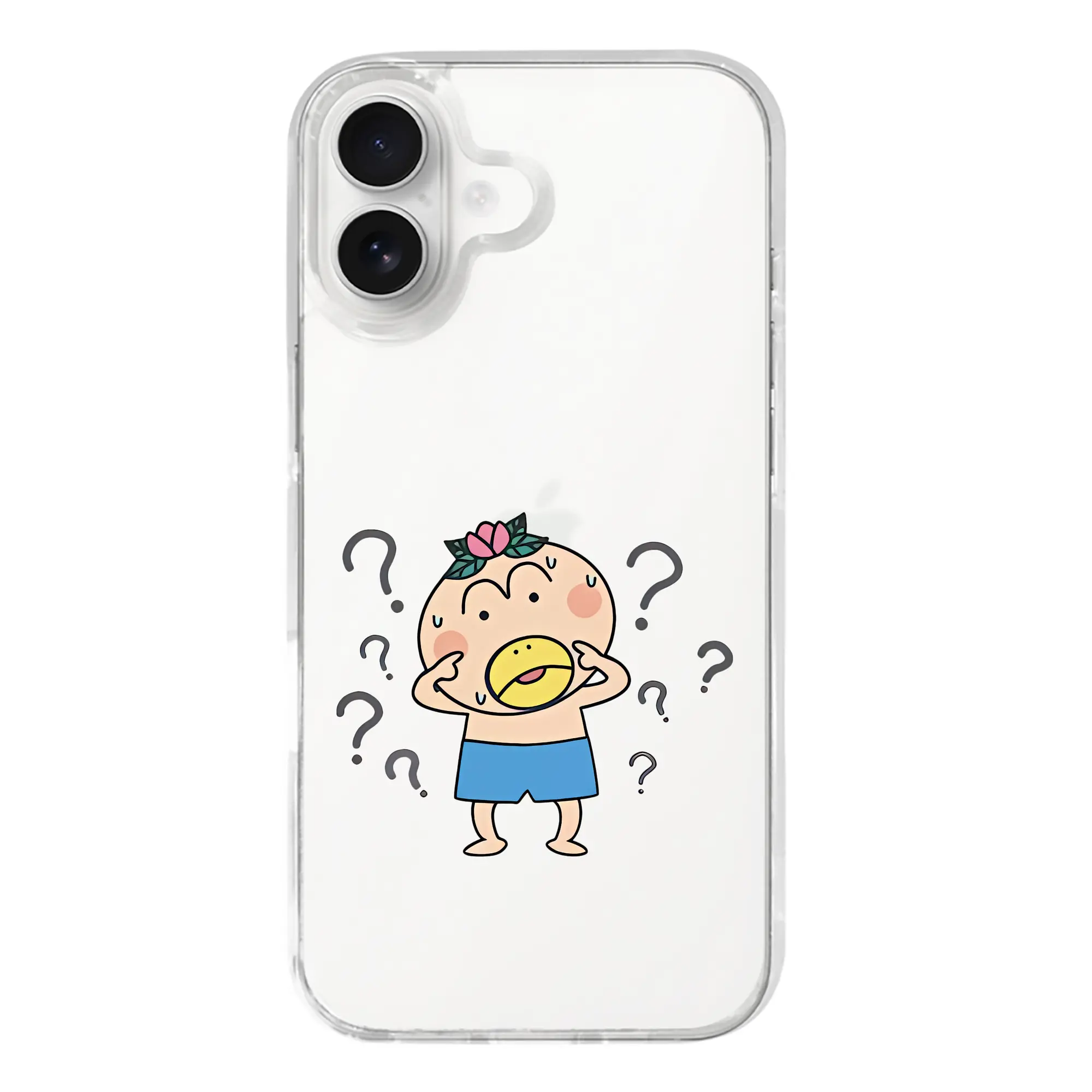 はなかっぱ グッズ,はなかっぱ - iPhone 17シリーズ 透明スマホケース – 薄型・耐衝撃・精密フィット保護カバー